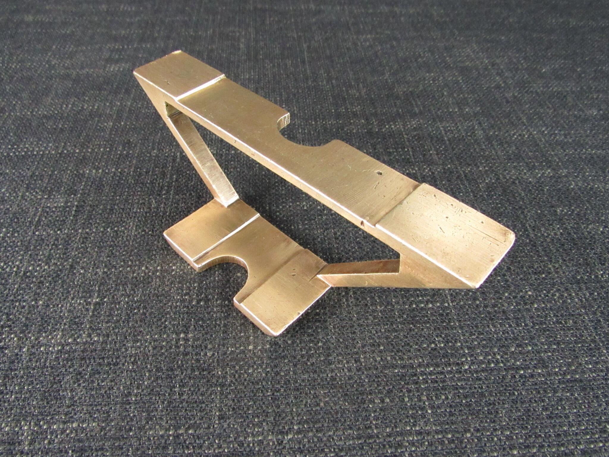 Large PRESTON Brass Mitre Template