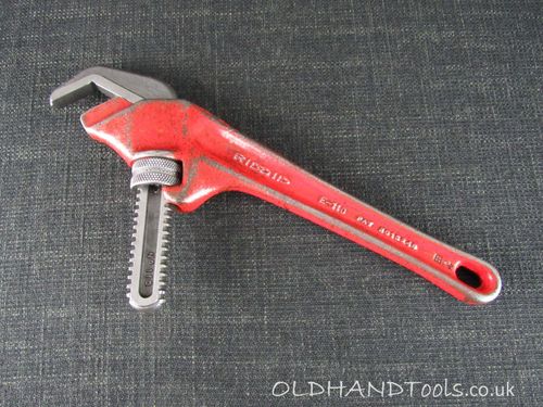 RIDGID E 110 Adjustable Wrench - Spanner - Pipe Wrench