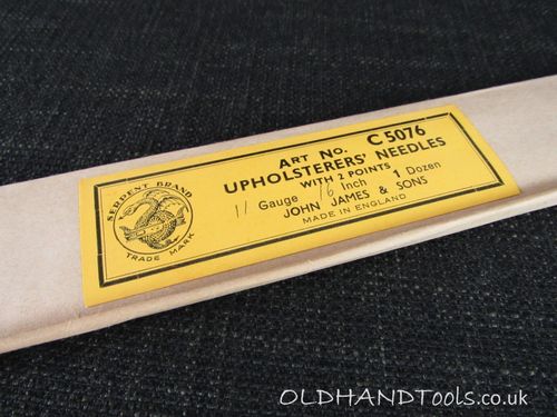 16 inch JOHN JAMES C 5076 Upholstery Needles - Unused