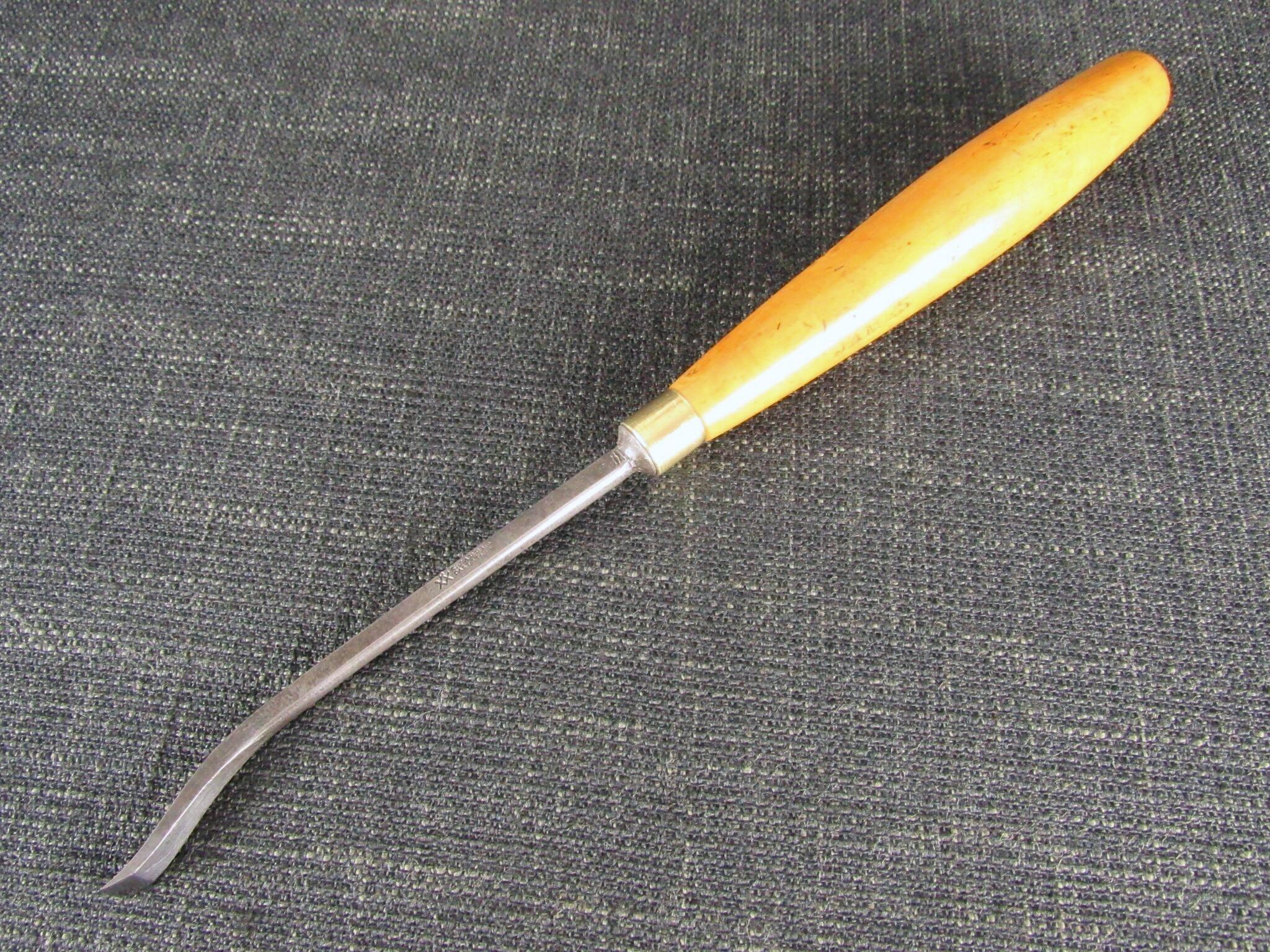 SJ ADDIS No.21 Carving Spoon Chisel - 1/4 inch