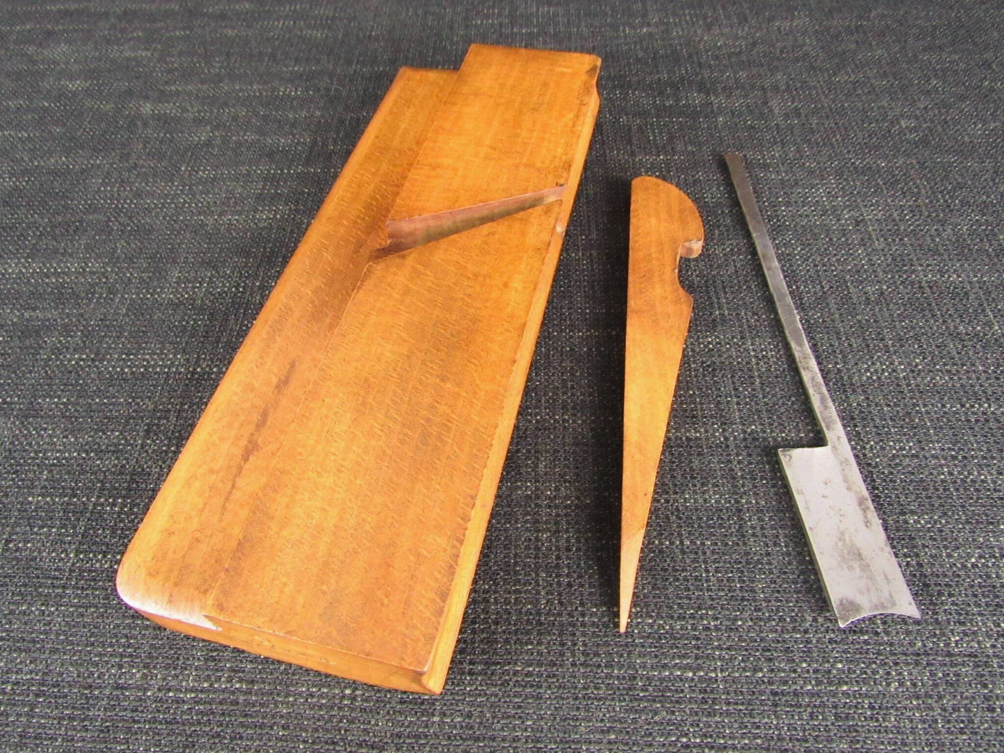 No 12 Hollow Moulding Plane - Overstamped W MARPLES