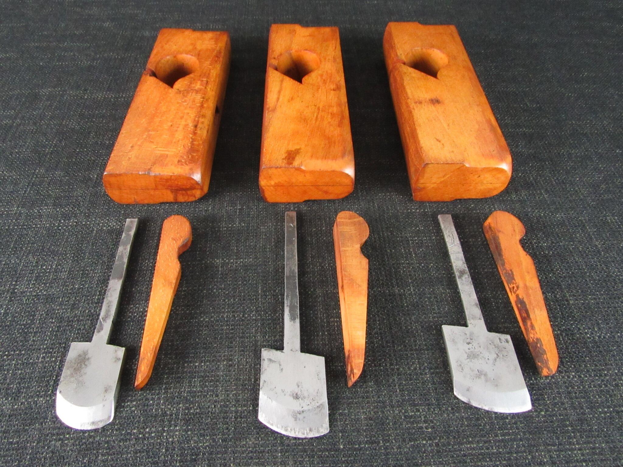 Patternmakers Round Moulding Planes - Radius Planes