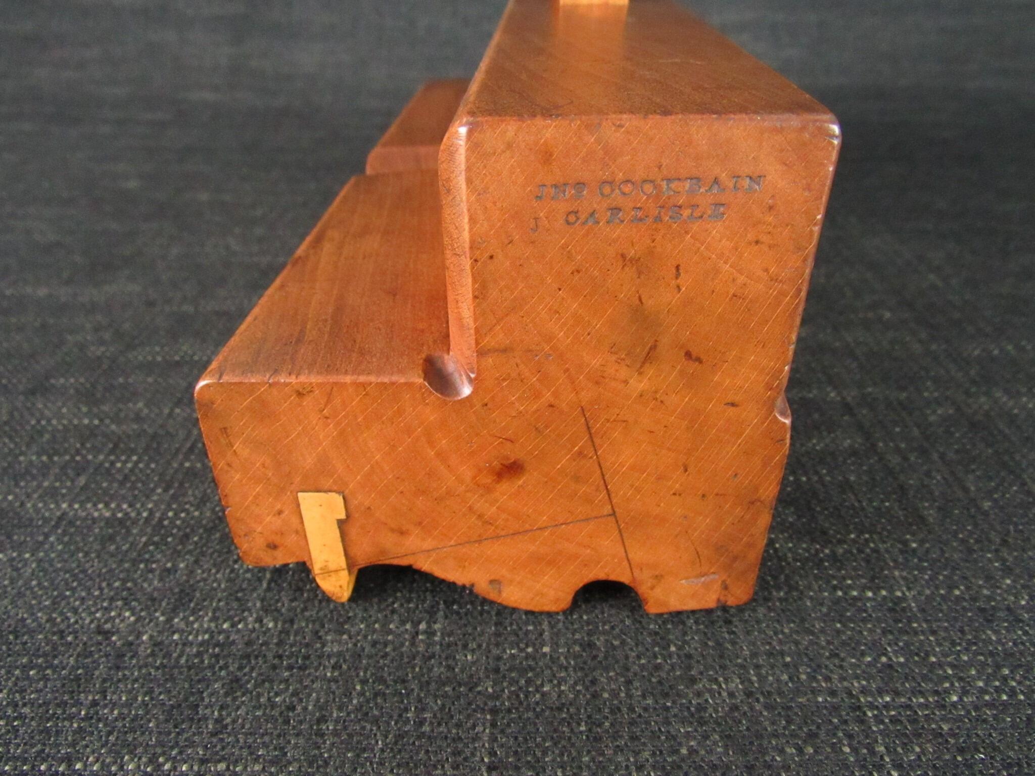 COCKBAIN Handled Wide Moulding Plane