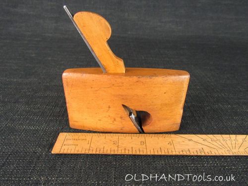 Wooden Thumb Plane with Boxwood Wedge