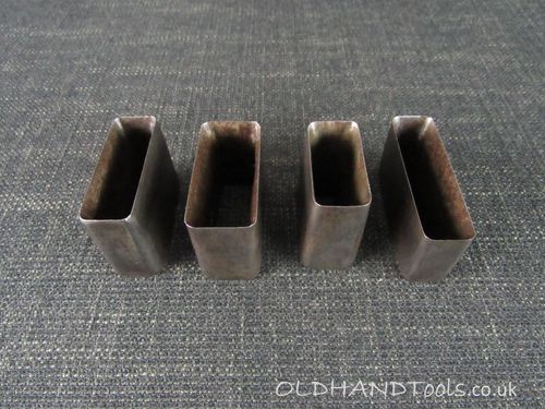 4 Vintage Leather Cutting Dies or Punches - J LEE