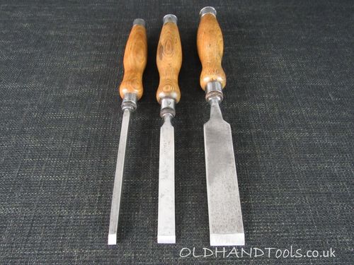 Set of 3 COLONEL Registered Firmer Chisels