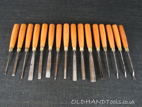 16 FROST of Norwich Carving Tools