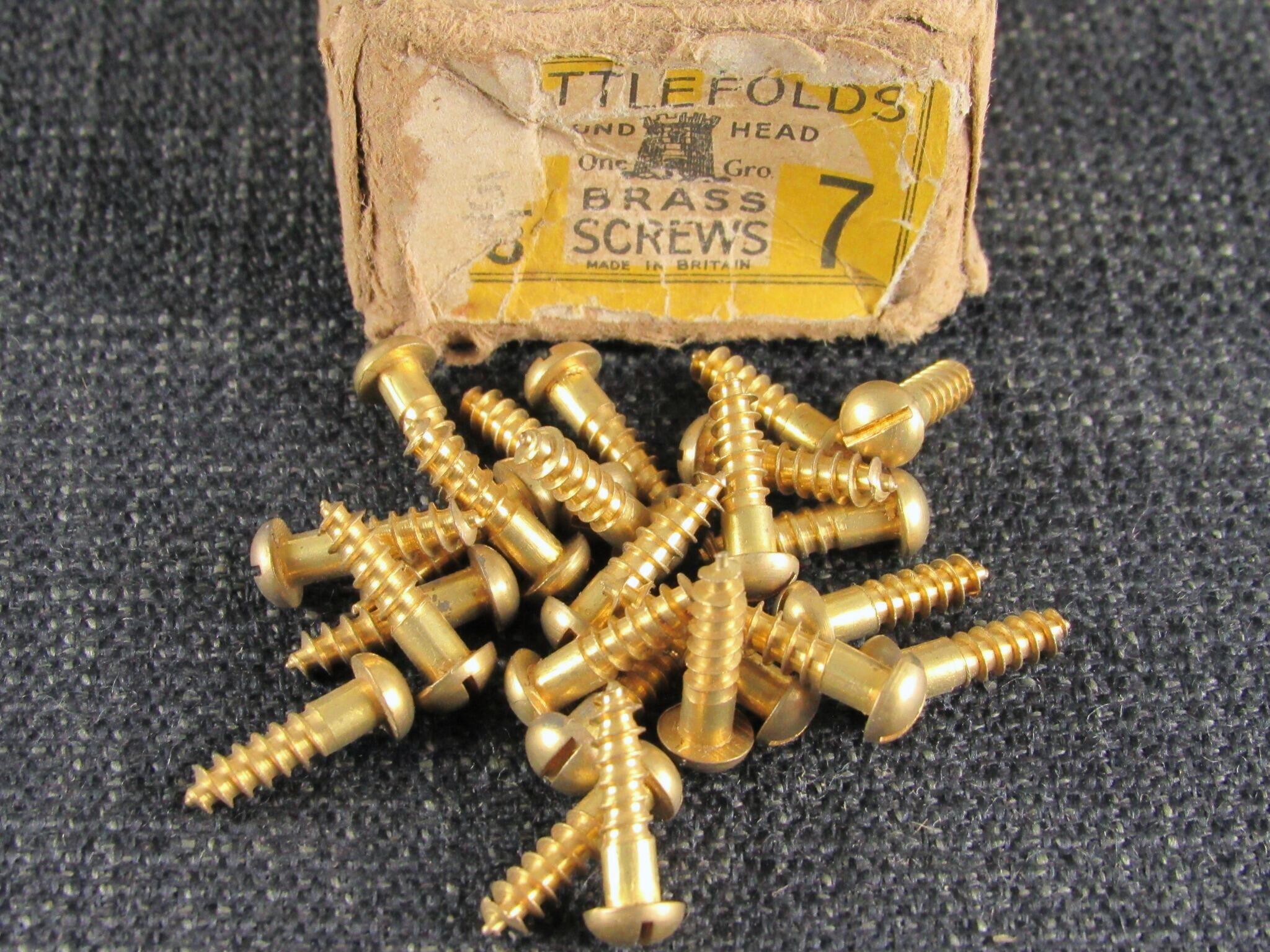 7 x 5/8 Brass Round