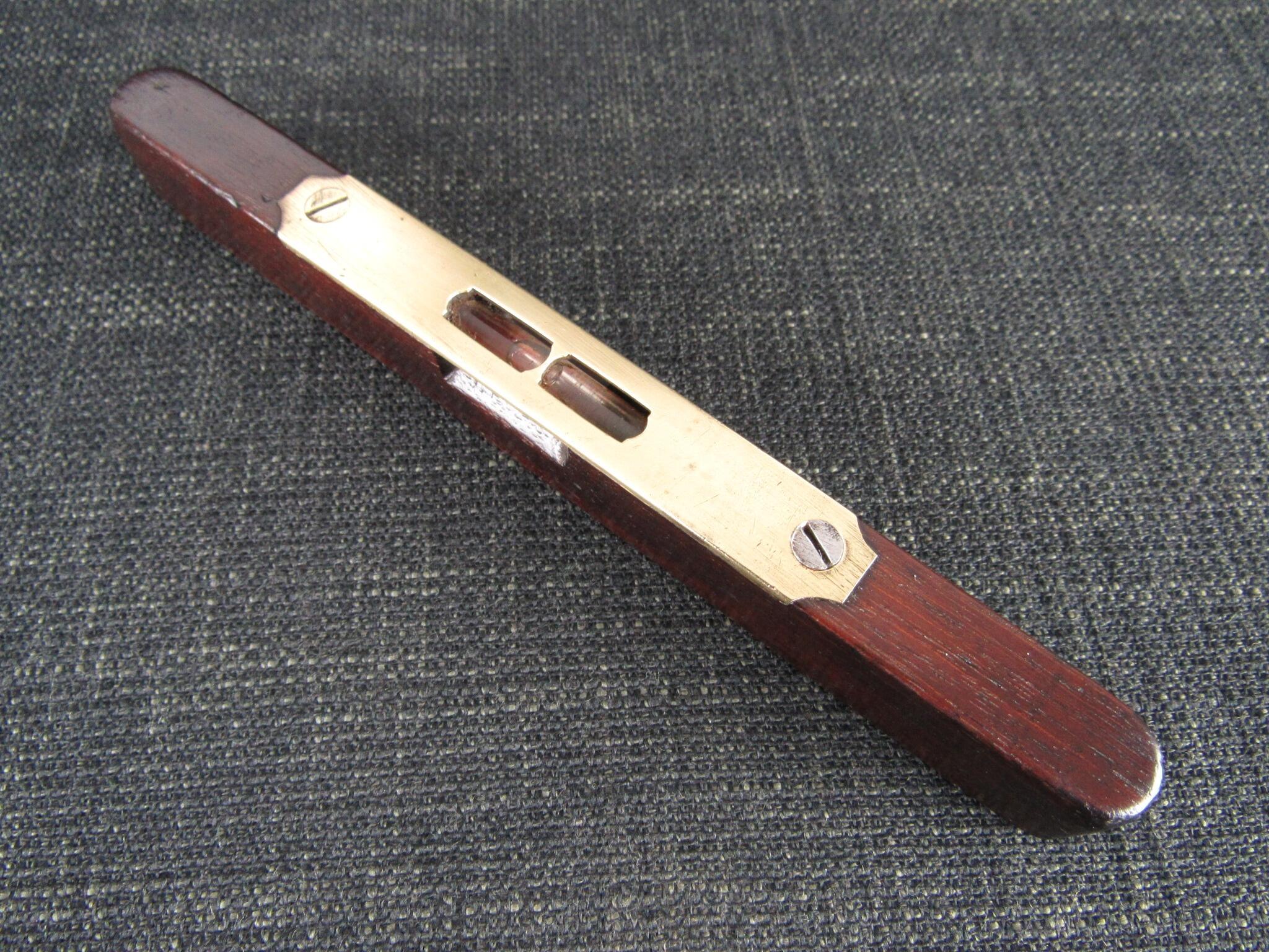 Small Rosewood Spirit Level