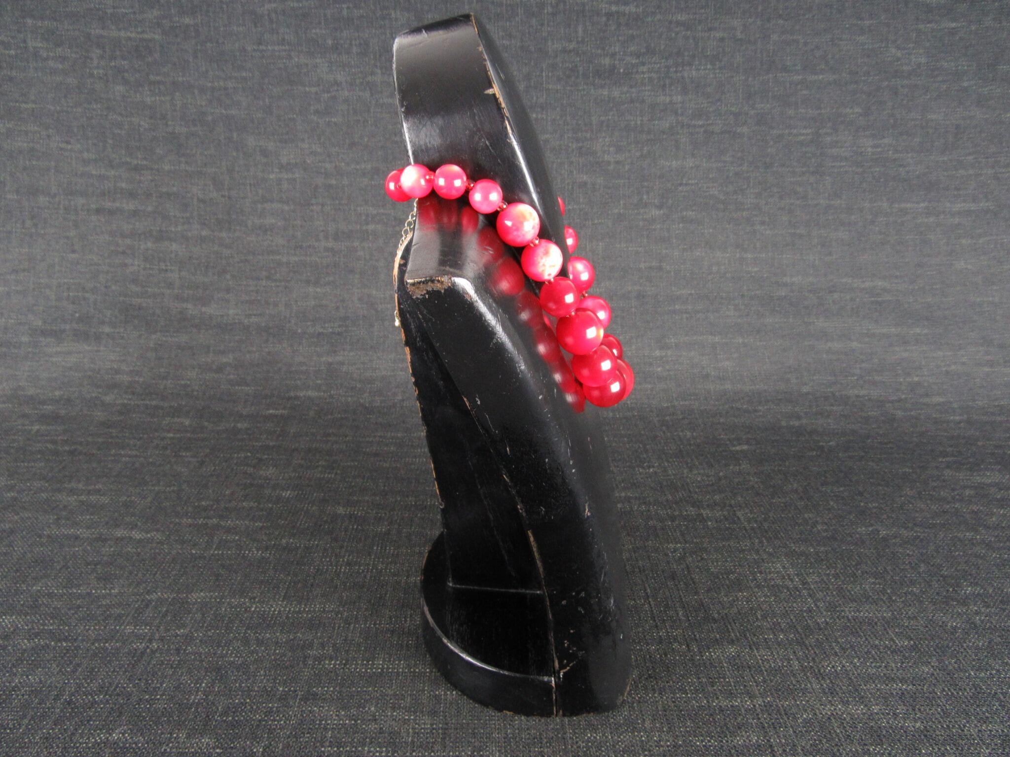 Vintage Wooden Necklace Display Stand or Bust
