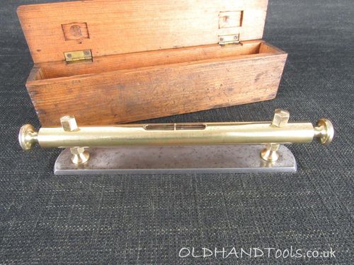 Adjustable Brass Spirit Level