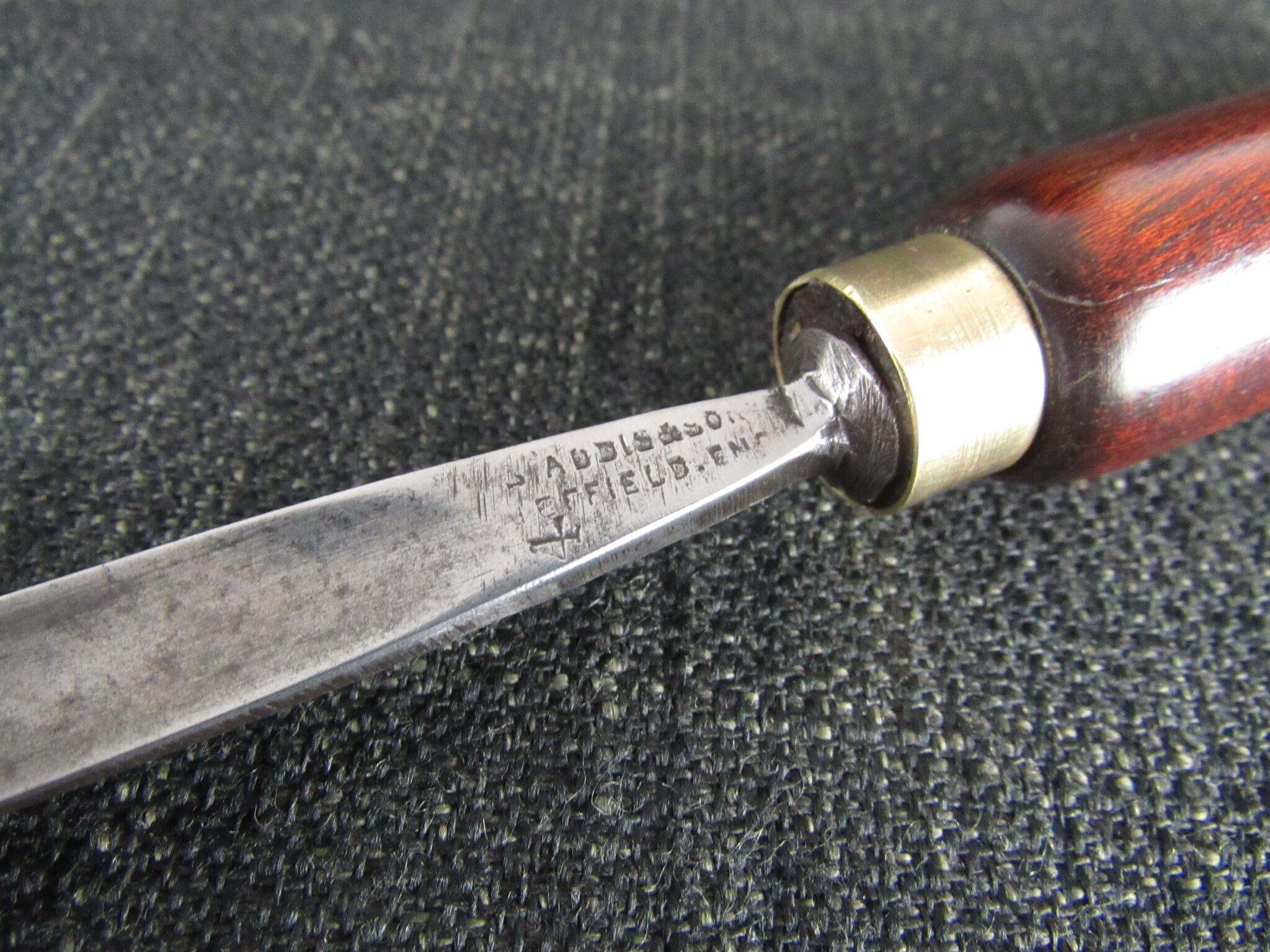 JB ADDIS 3/8 inch No 4 Carving Gouge