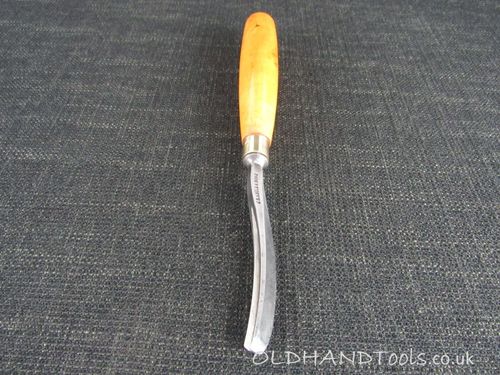 JB ADDIS 45 Degree Curved V Carving Tool - 1/4 inch 7mm