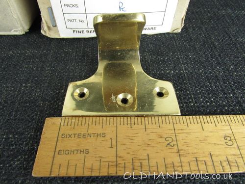 7 HERITAGE BRASS Brass Sash Lifts - New Old Stock