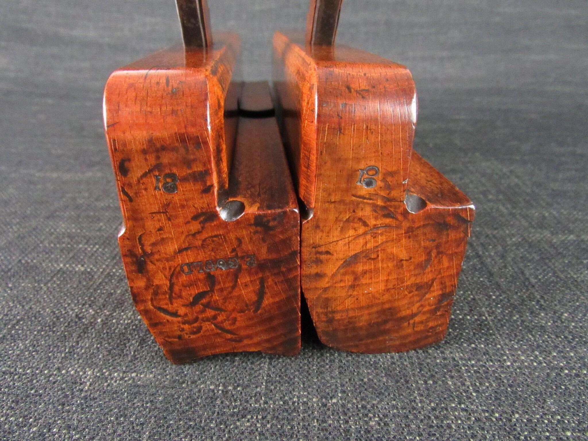 No 18 Hollow & Round Moulding Planes - Irons by DREW