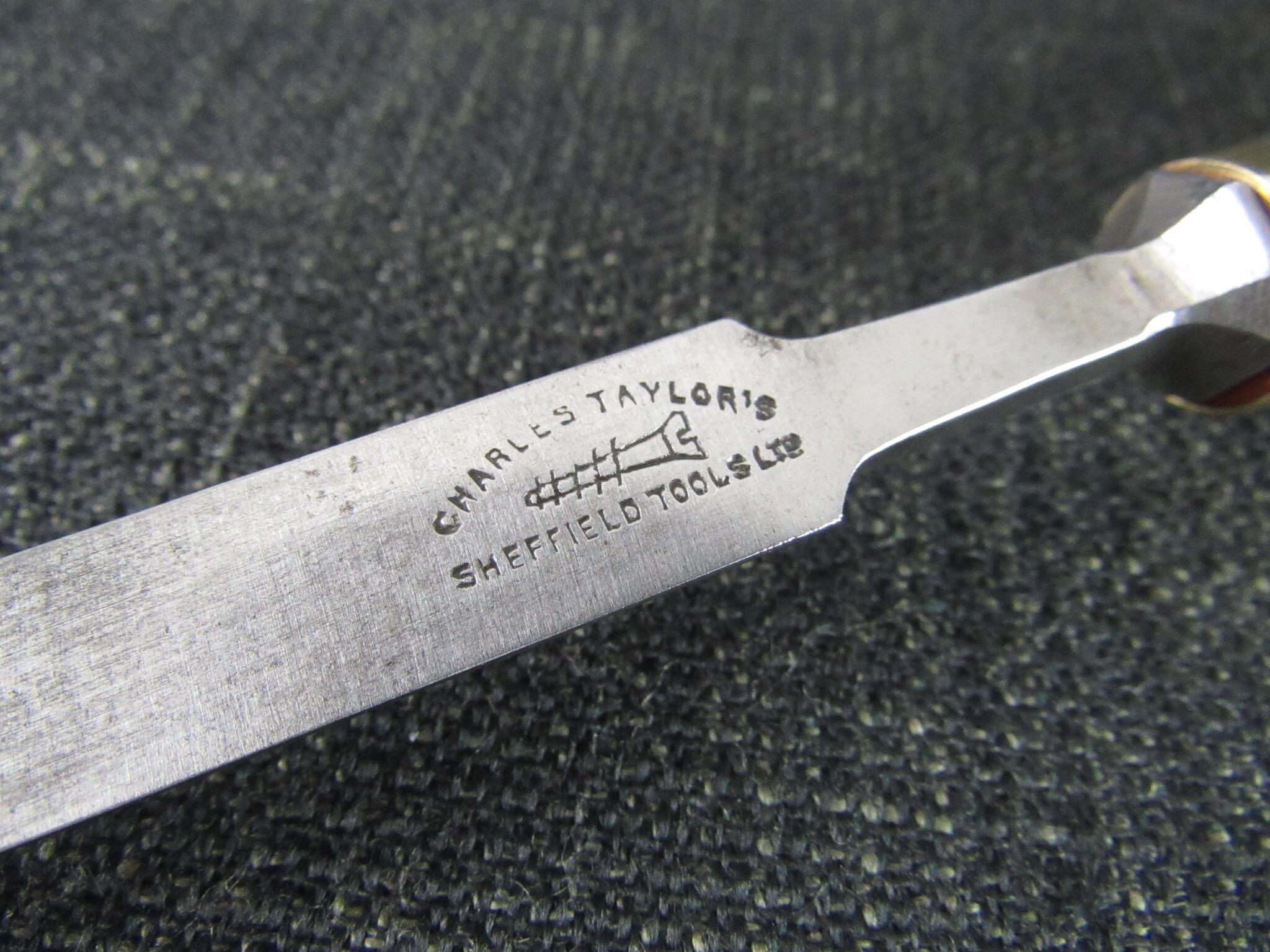 CHARLES TAYLOR 1/2 inch Bevel Edge Paring Chisel