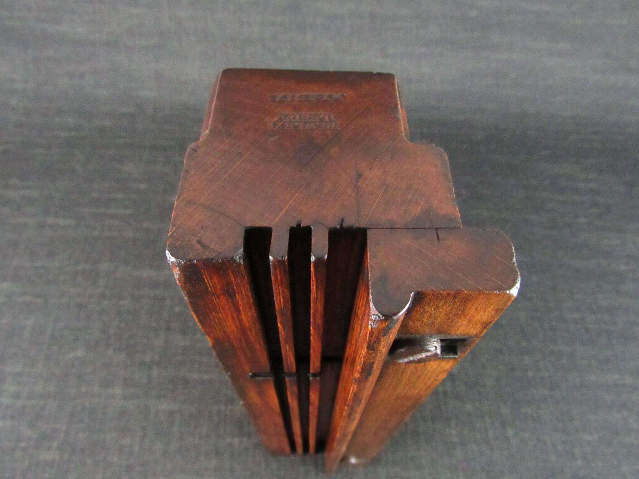 Unusual BEWLEY Handled Double Tongue Plane