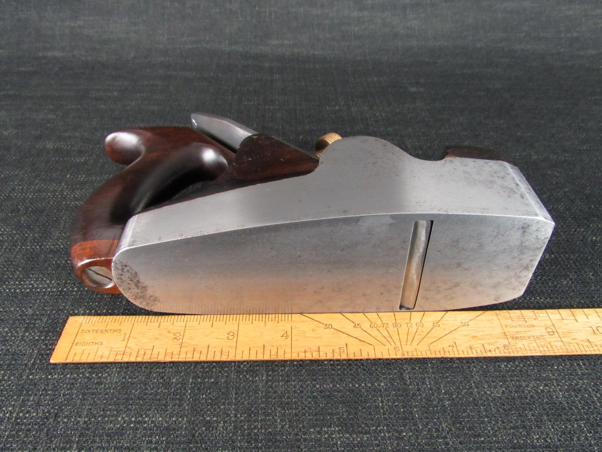 MATHIESON Dovetailed Infill Smoothing Plane with Closed Handle - Made by NORRIS