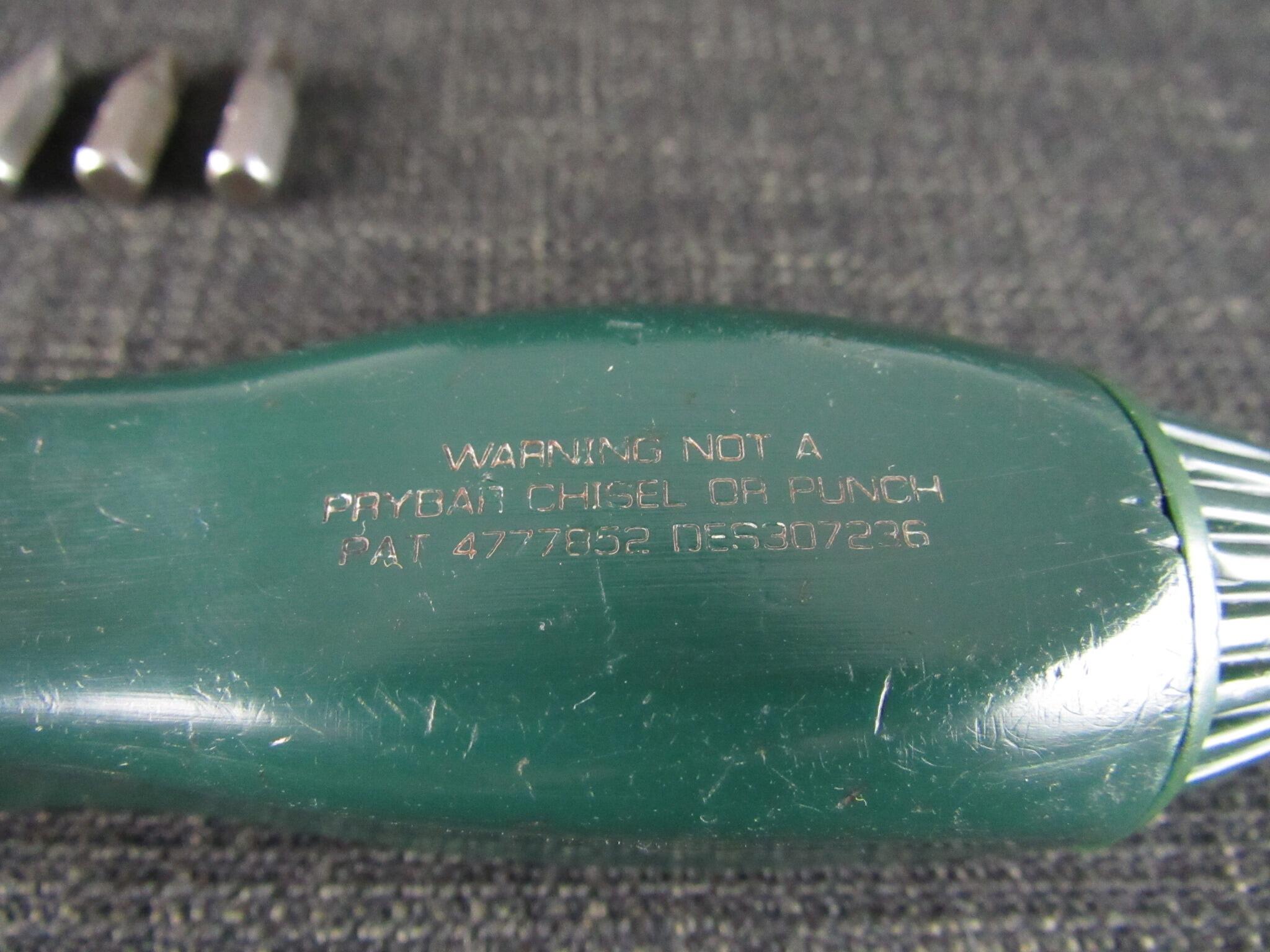 SNAP ON Ratchet Screwdriver