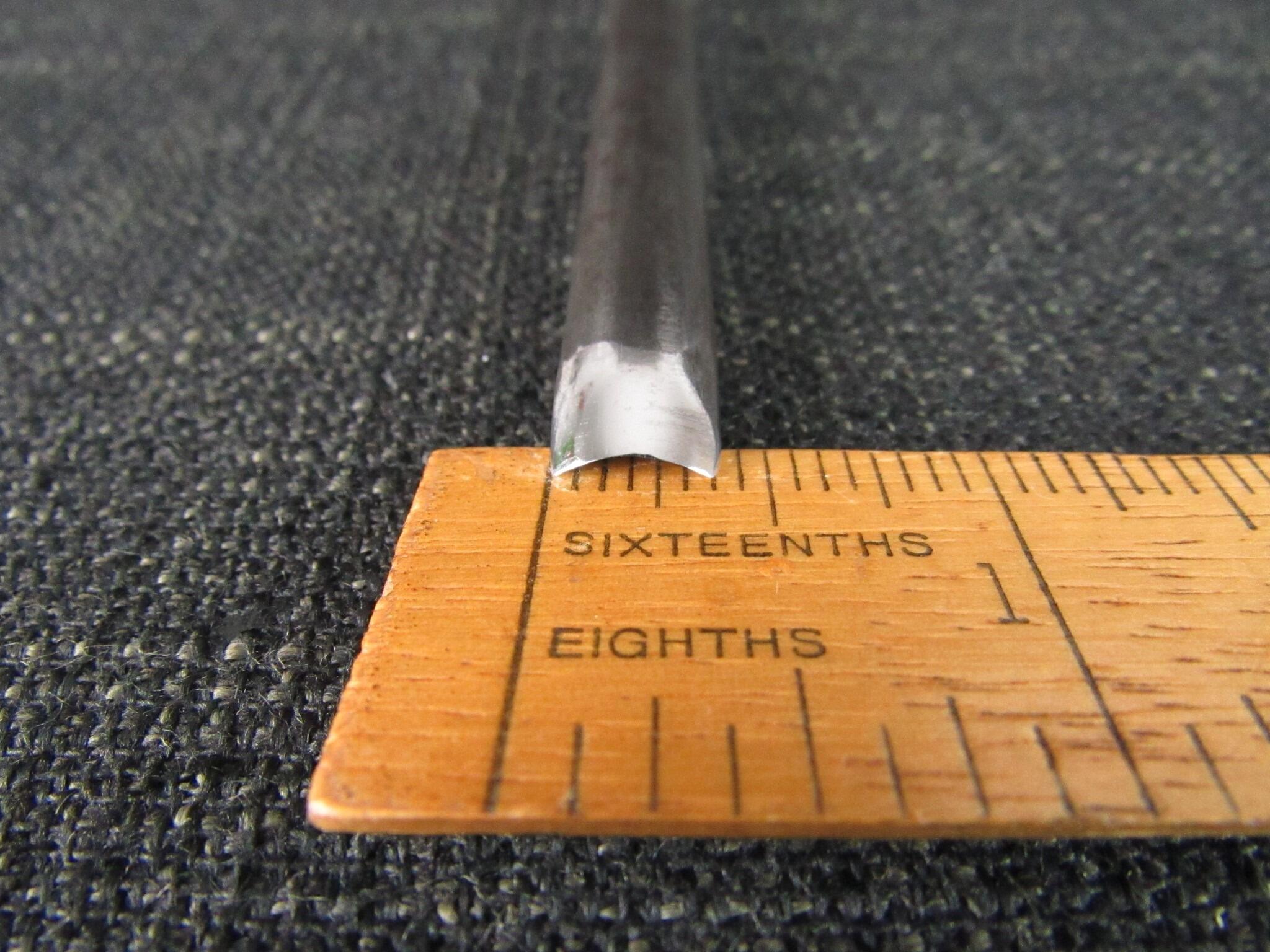 HENRY TAYLOR 3/8 inch Straight Carving Gouge - No 7 Sweep