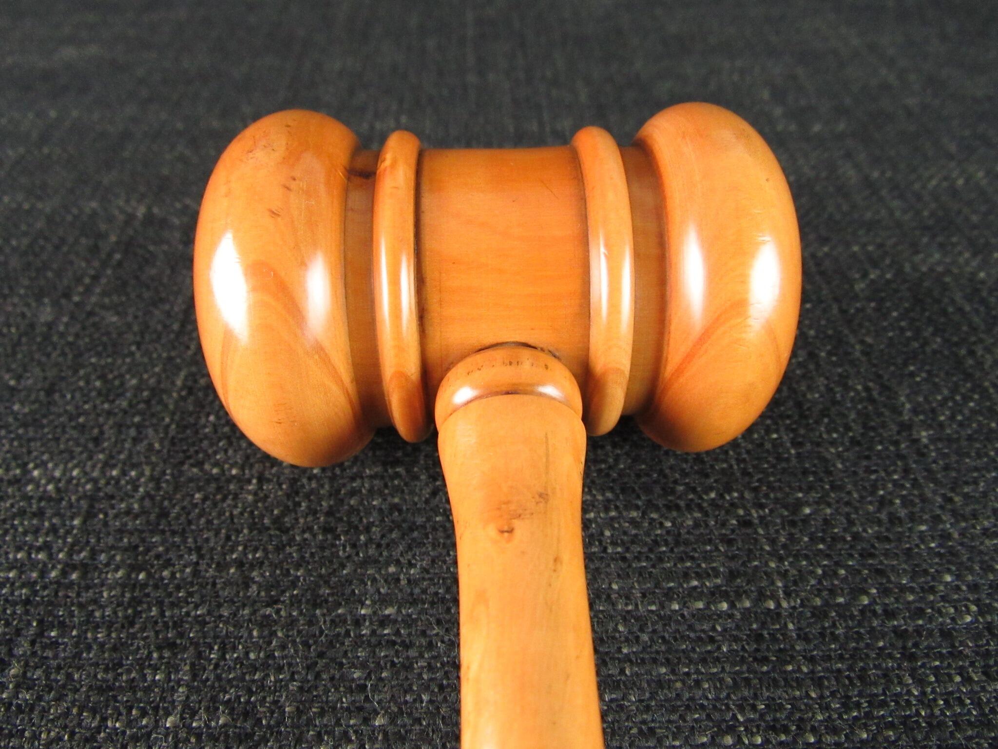 Antique Boxwood Gavel