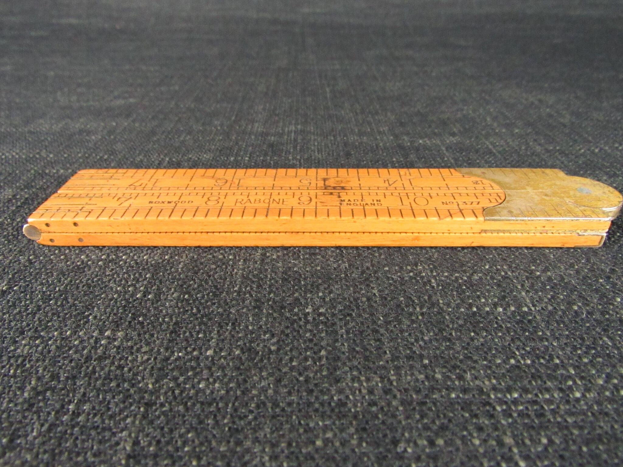 RABONE 1377 Boxwood Rule - 2 foot 4 fold