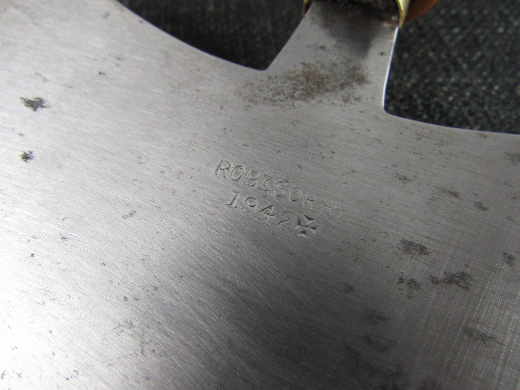 Saddlers Round Knife by ROBERT SORBY