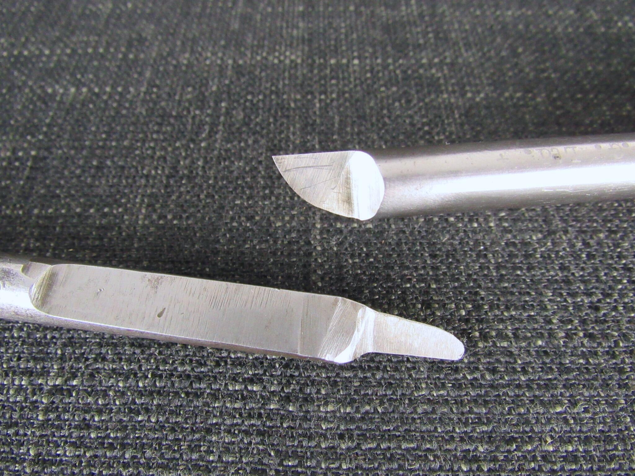 2 Hollowing Tools or Scrapers