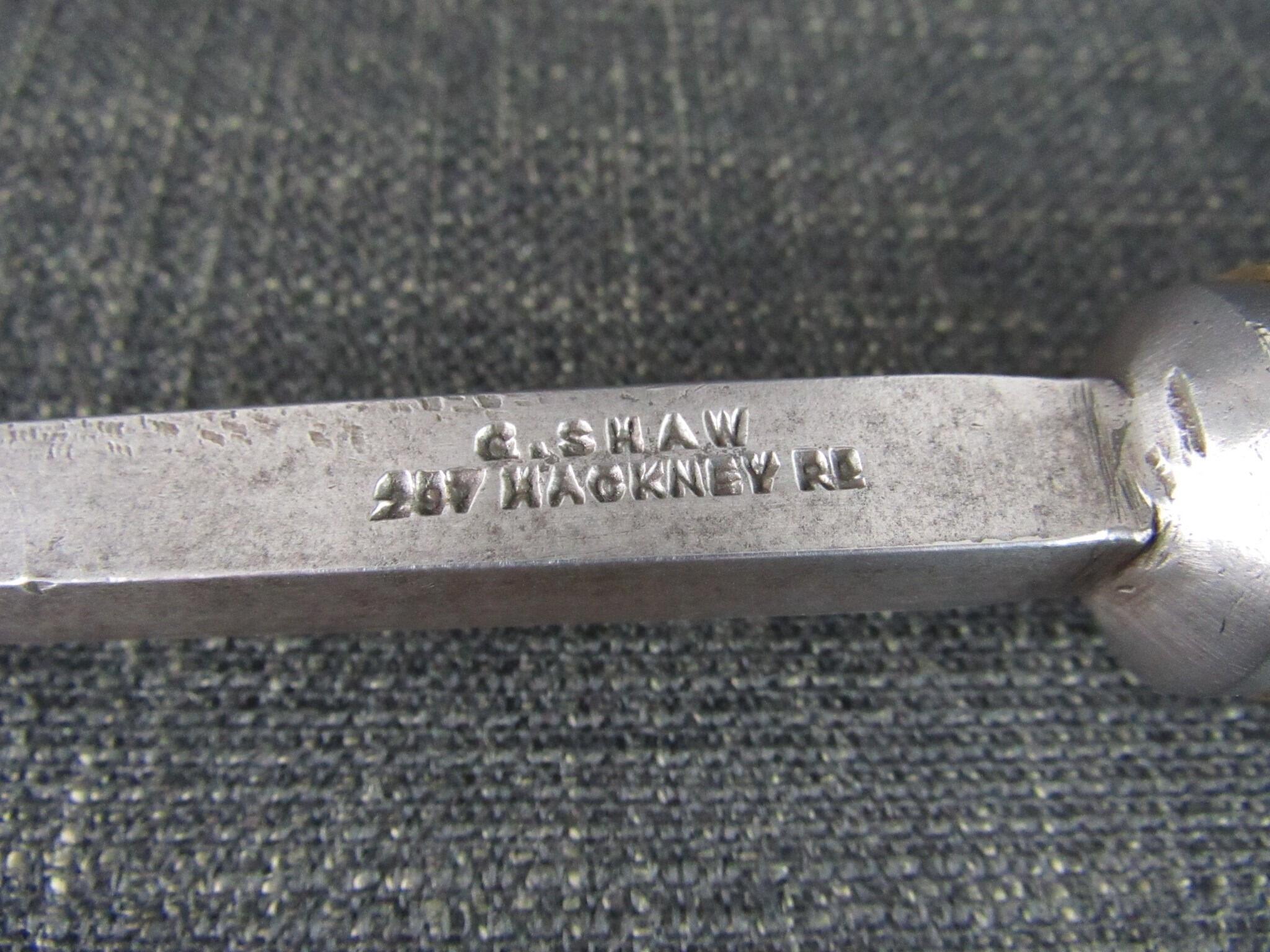 3/8 inch GEORGE SHAW Mortice Chisel