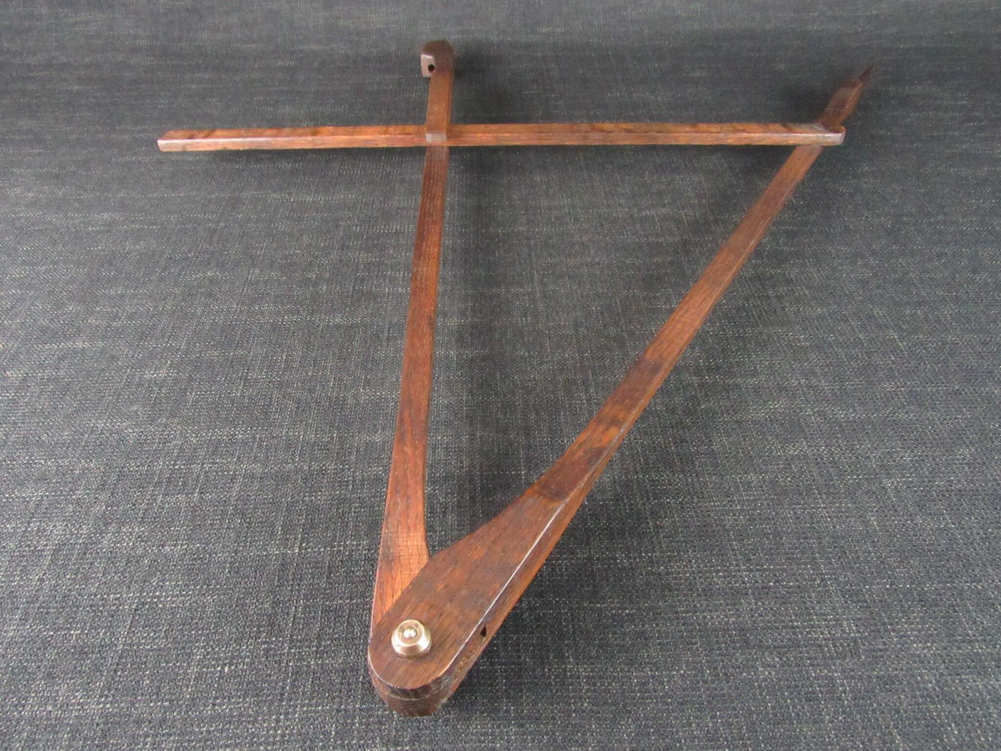 Large Wooden Drawing Compass