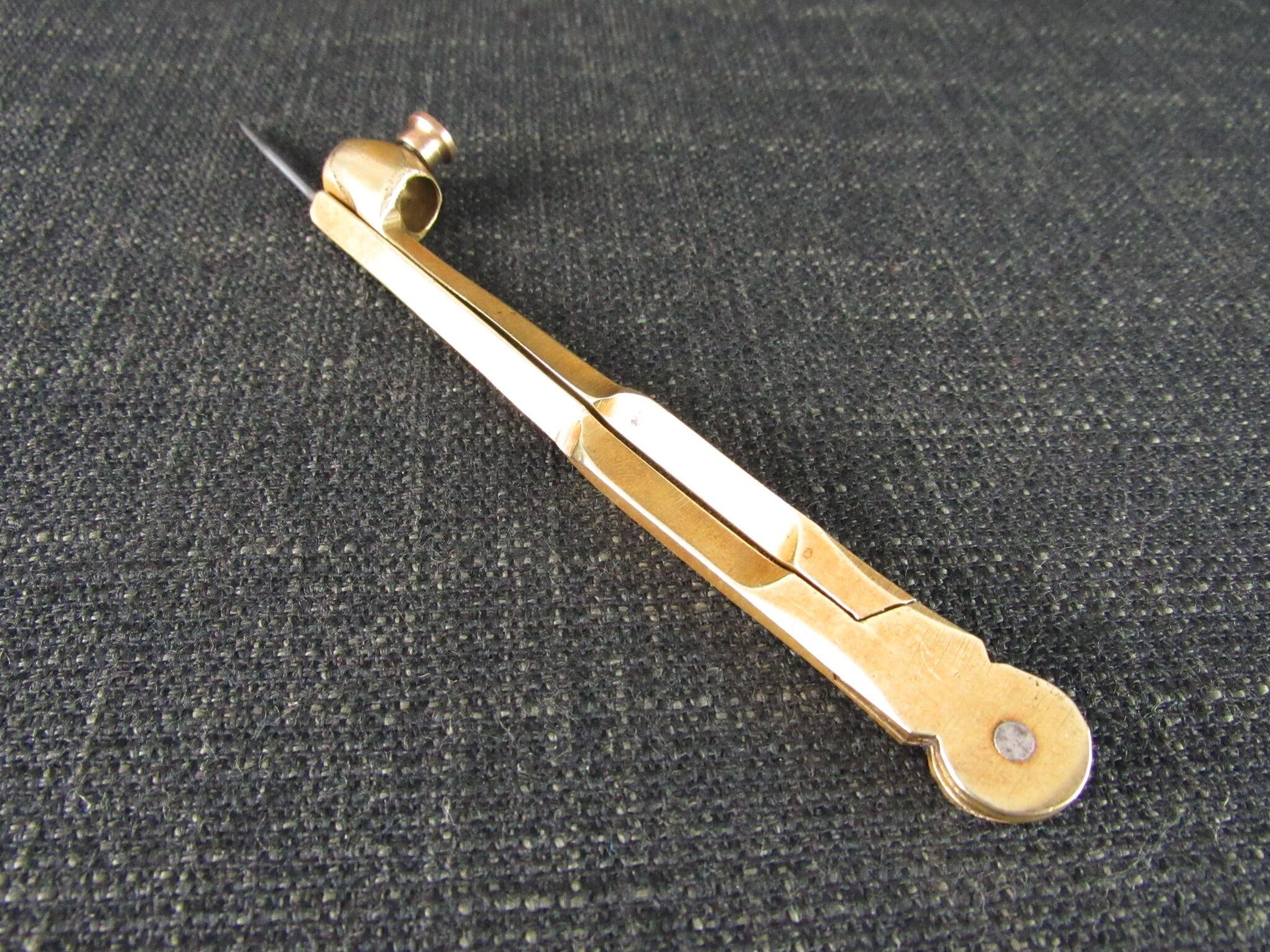Larger Vintage Brass Compass