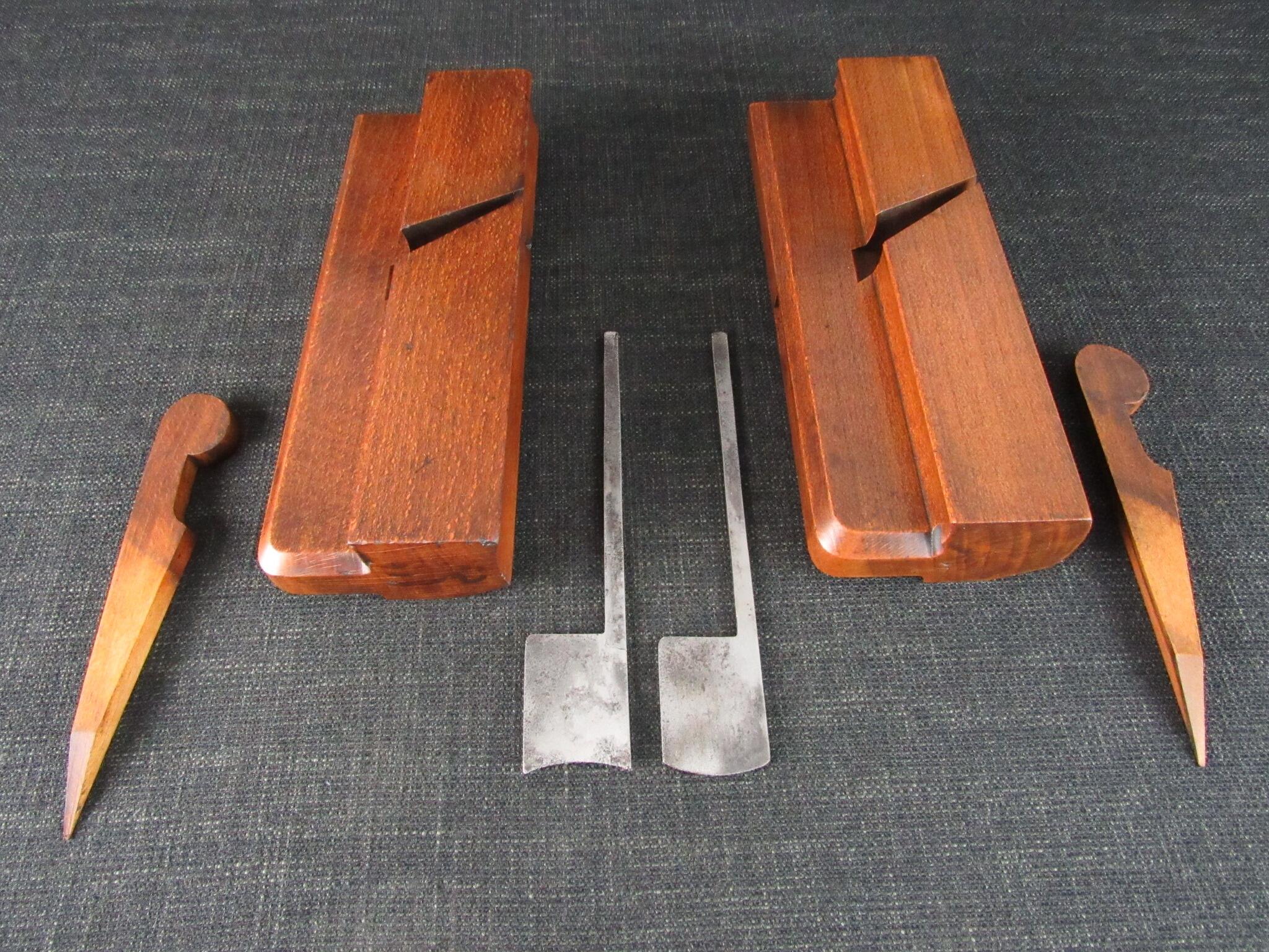 Pair of JOHN GREEN No 16 Hollow & Round Moulding Planes