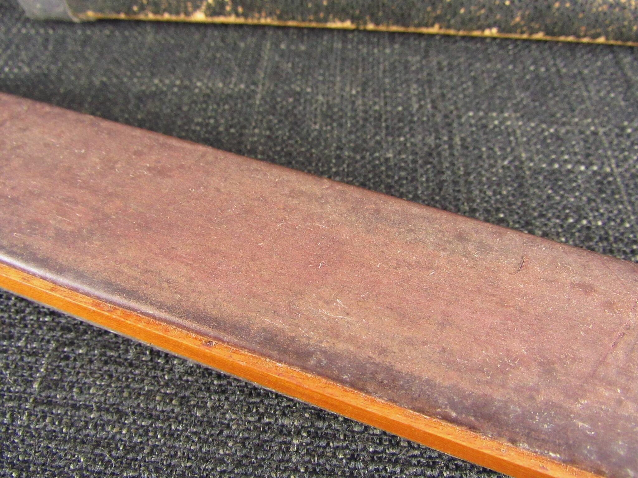 The Cushion Convex Strop - Razor Strop on Wooden Paddle