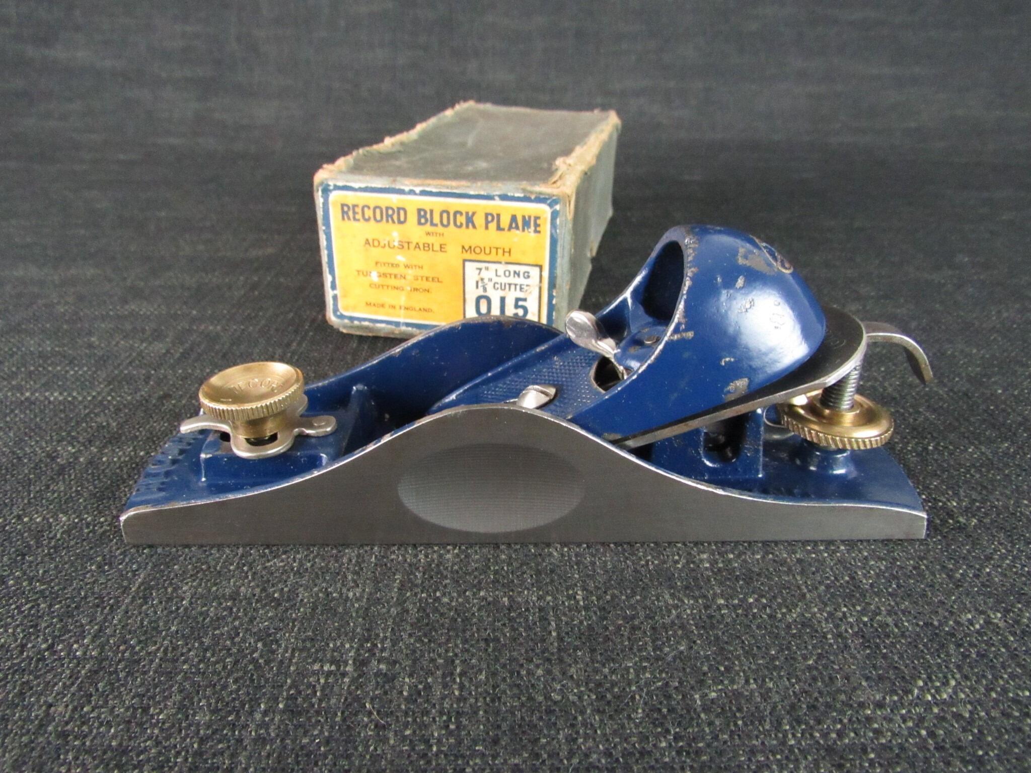 RECORD 015 Block Plane