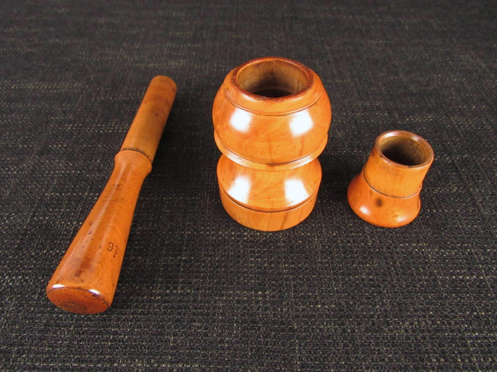 16 Gauge Boxwood Cartridge Loader - Treen