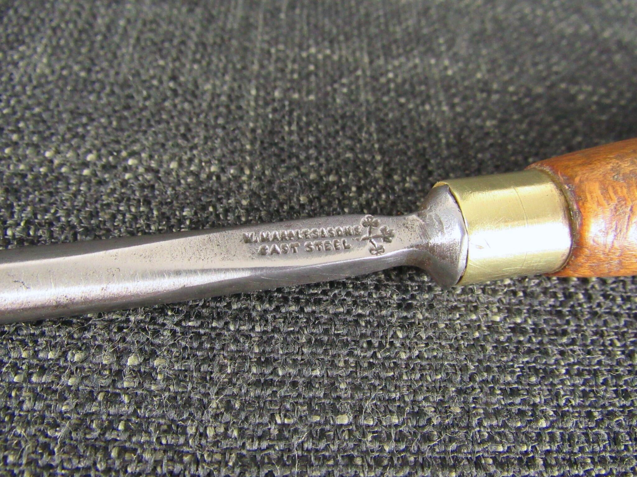 MARPLES No.5 Straight Carving Gouge - 3/8 inch