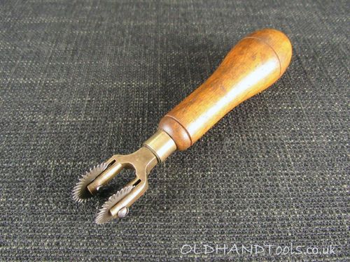 Vintage Double Pricking Wheel or Stitching Wheel