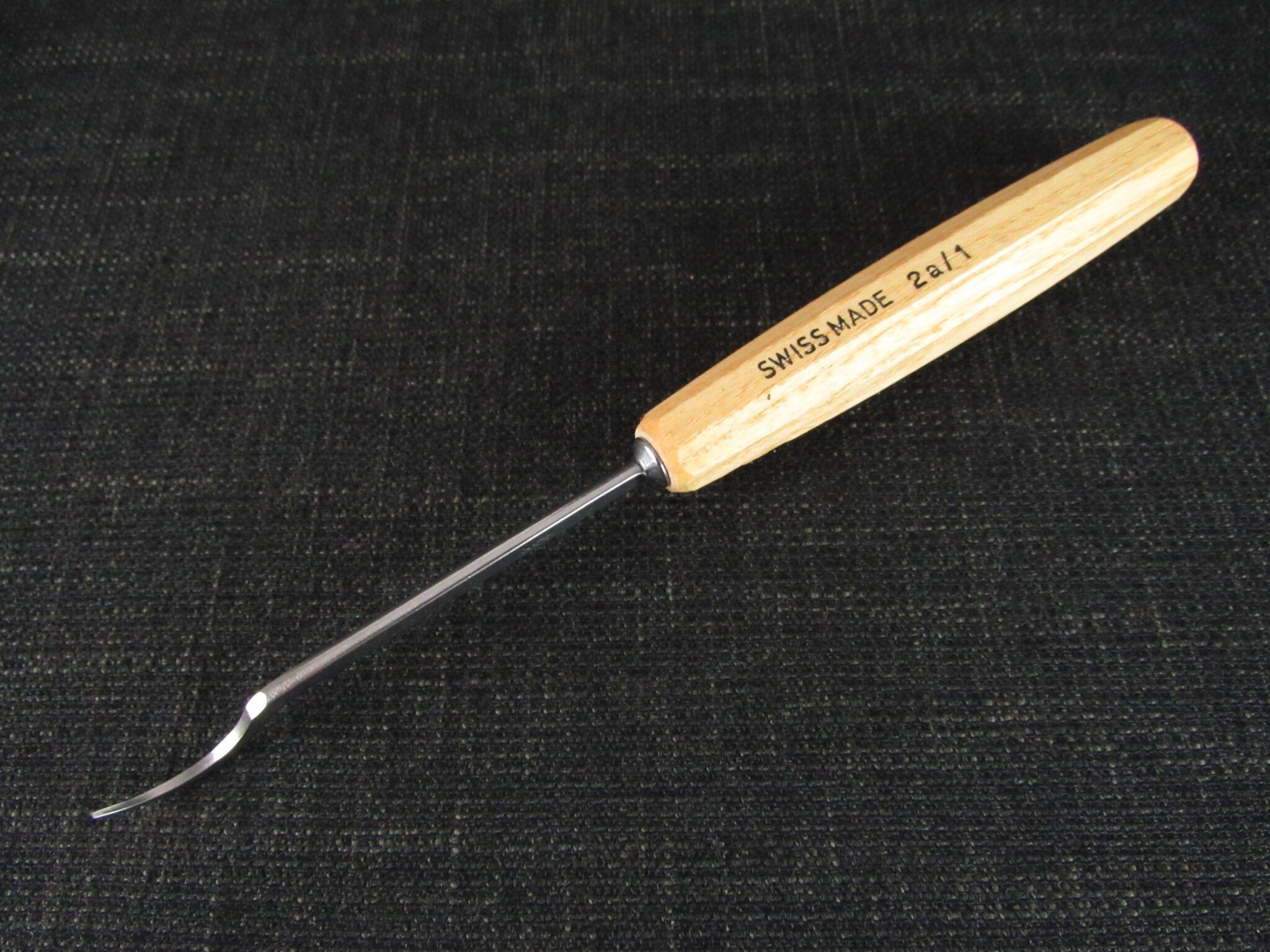 PFEIL Series 2a Spoon Bent Carving Gouge - 1mm