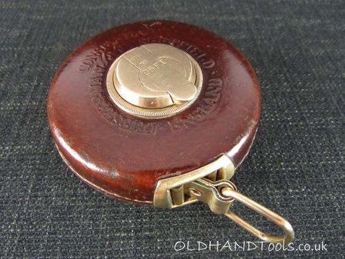 CHESTERMAN Leather Cased Tape Measure - 25 Feet