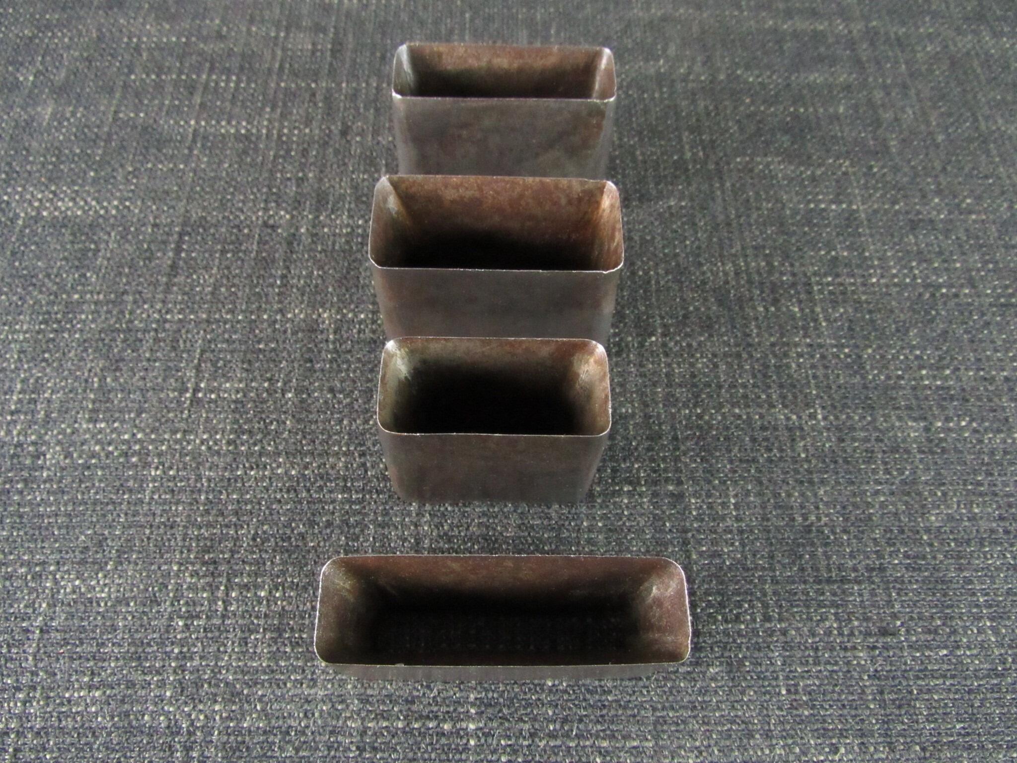 4 Vintage Leather Cutting Dies or Punches - J LEE