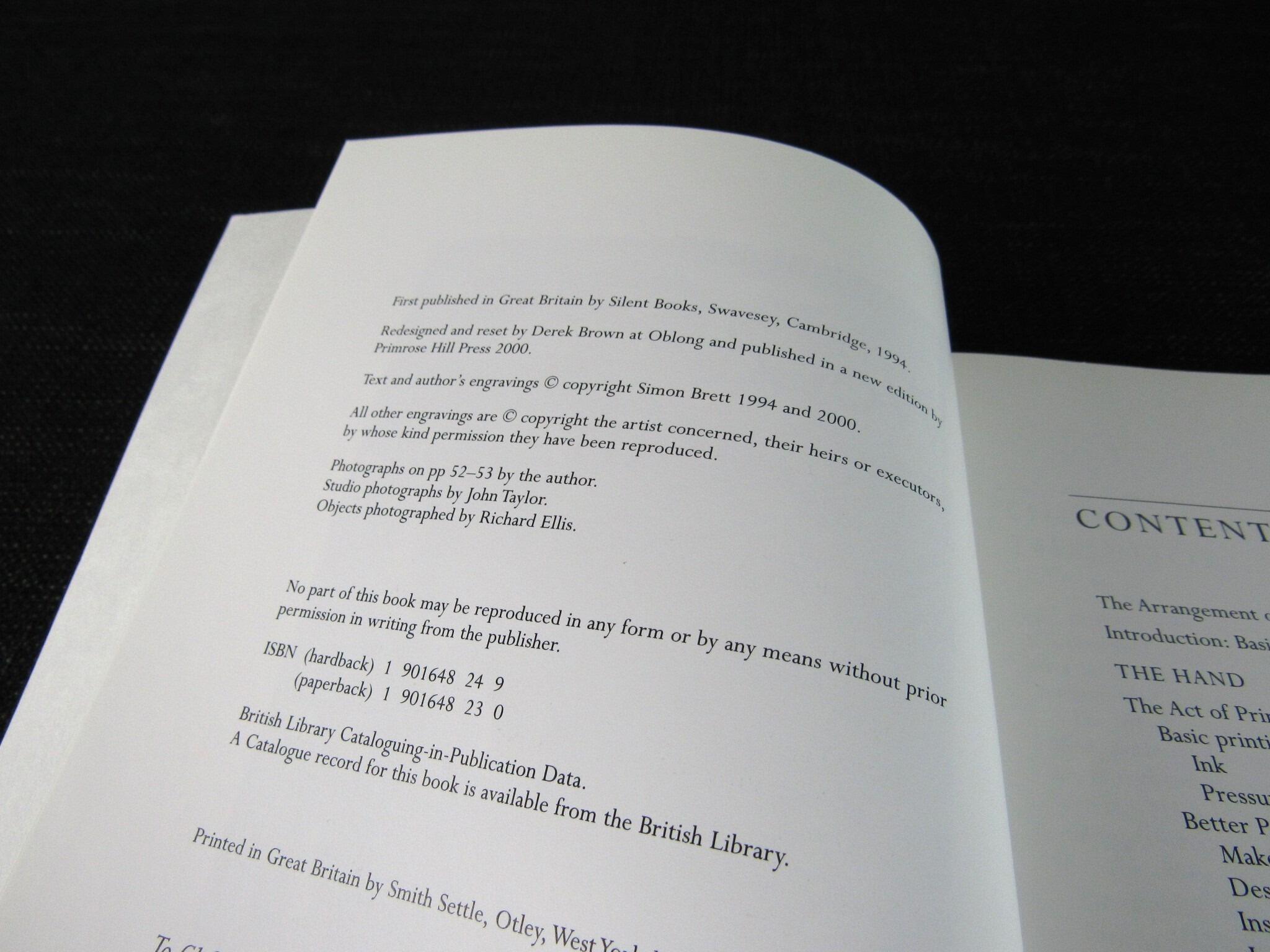 Wood Engraving How To Do It - Simon Brett - ISBN 1 901648 23 0