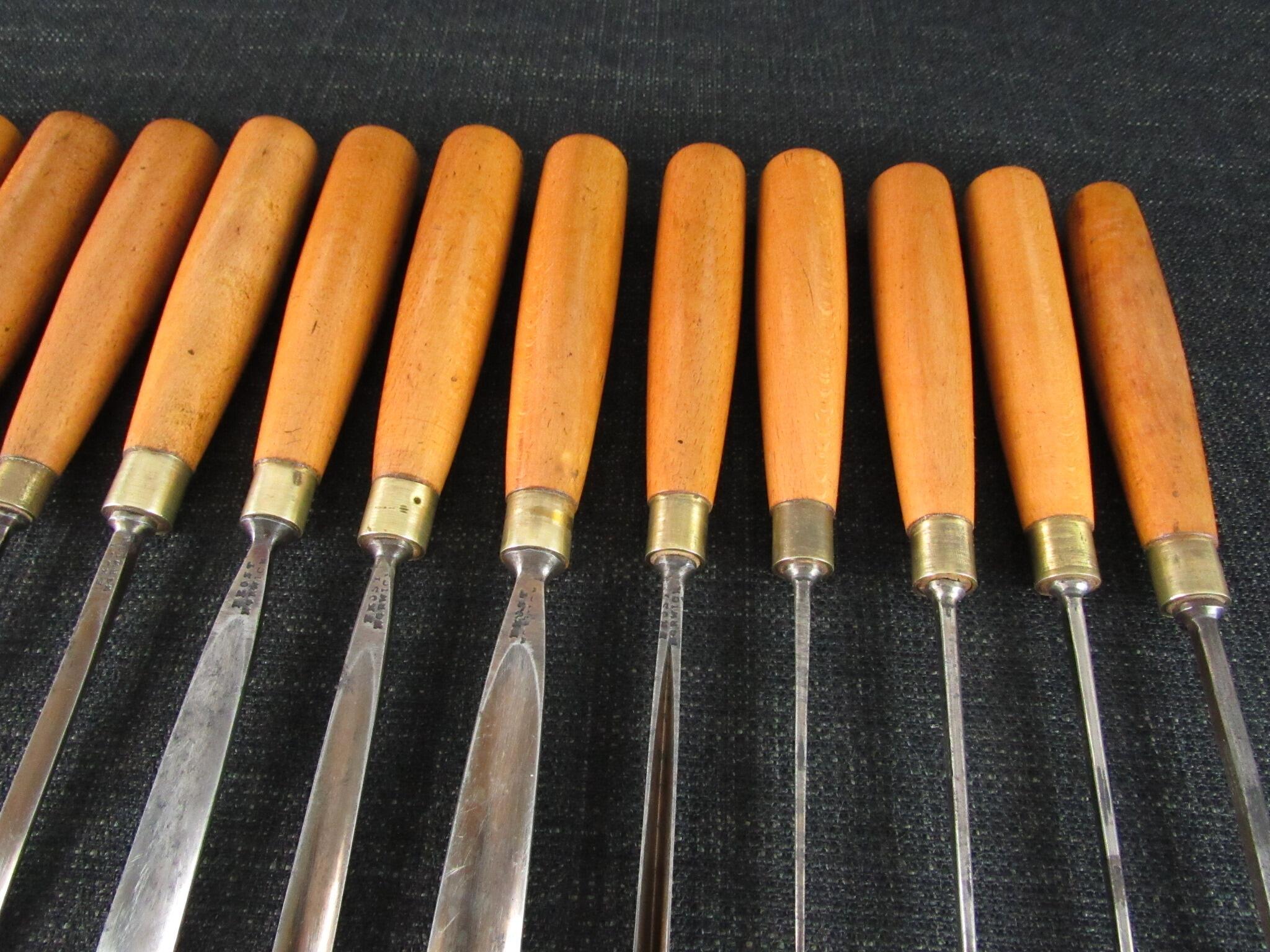 16 FROST of Norwich Carving Tools