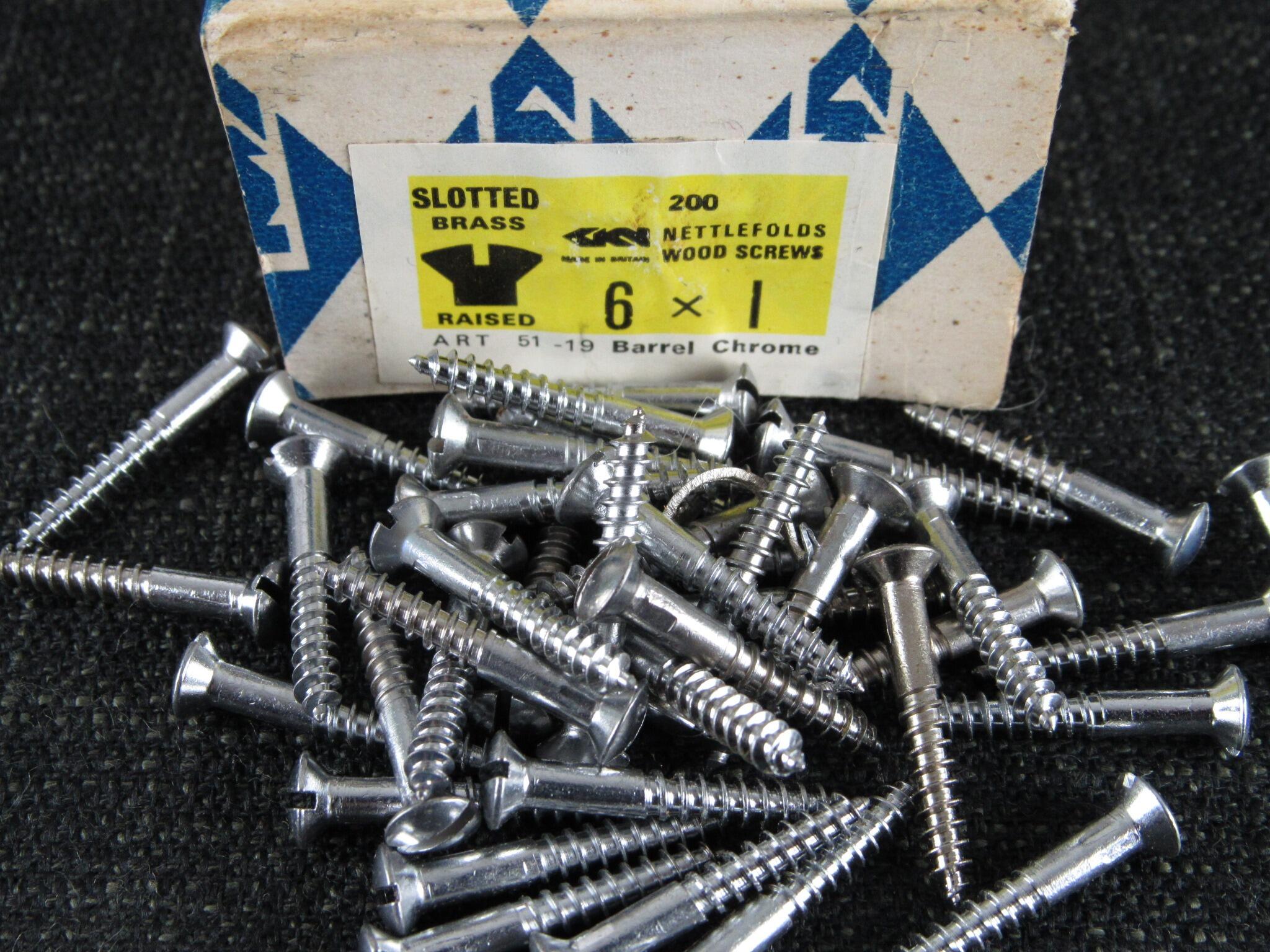 6 x 1 Raised Barrel Chrome