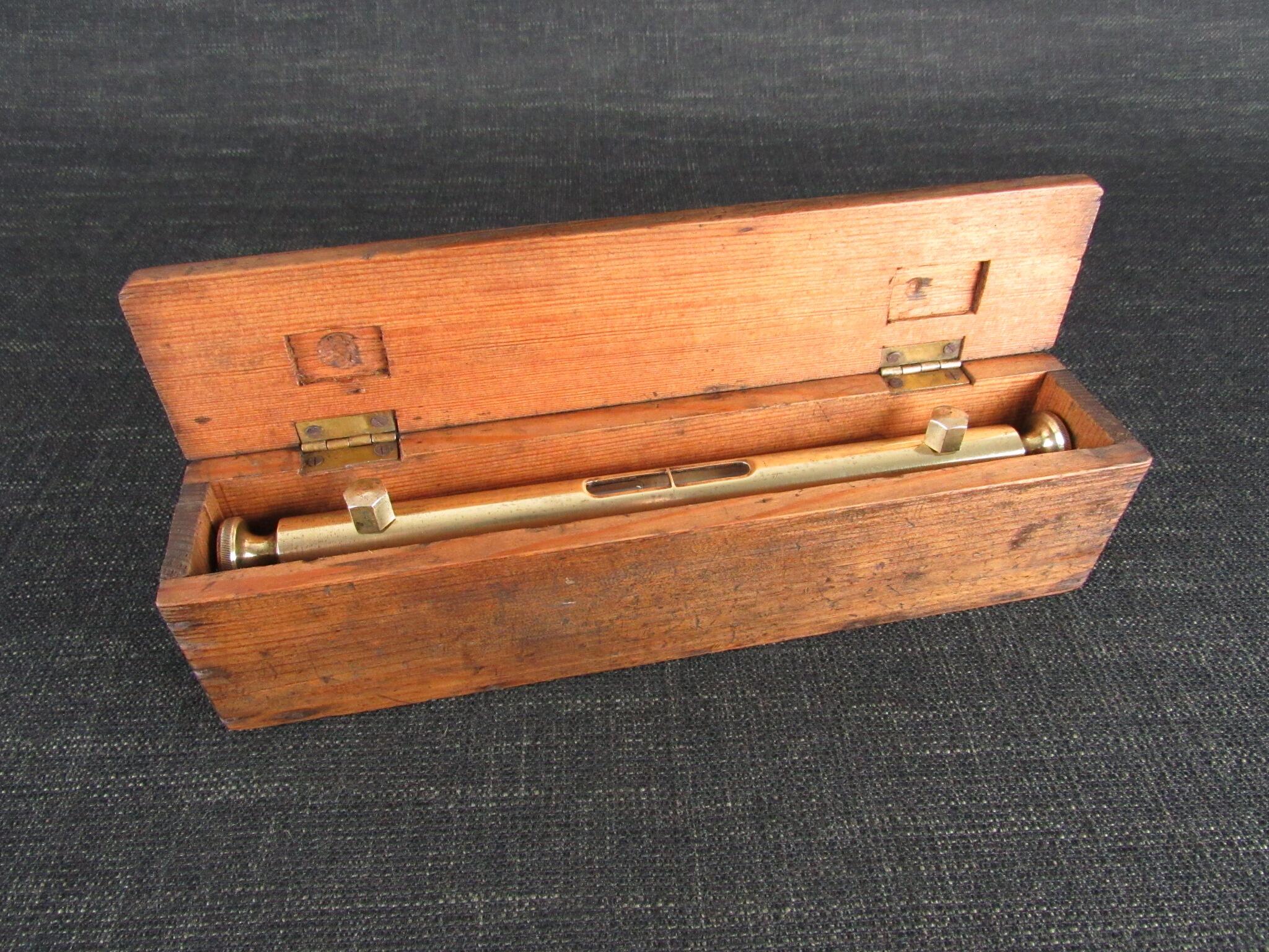 Adjustable Brass Spirit Level