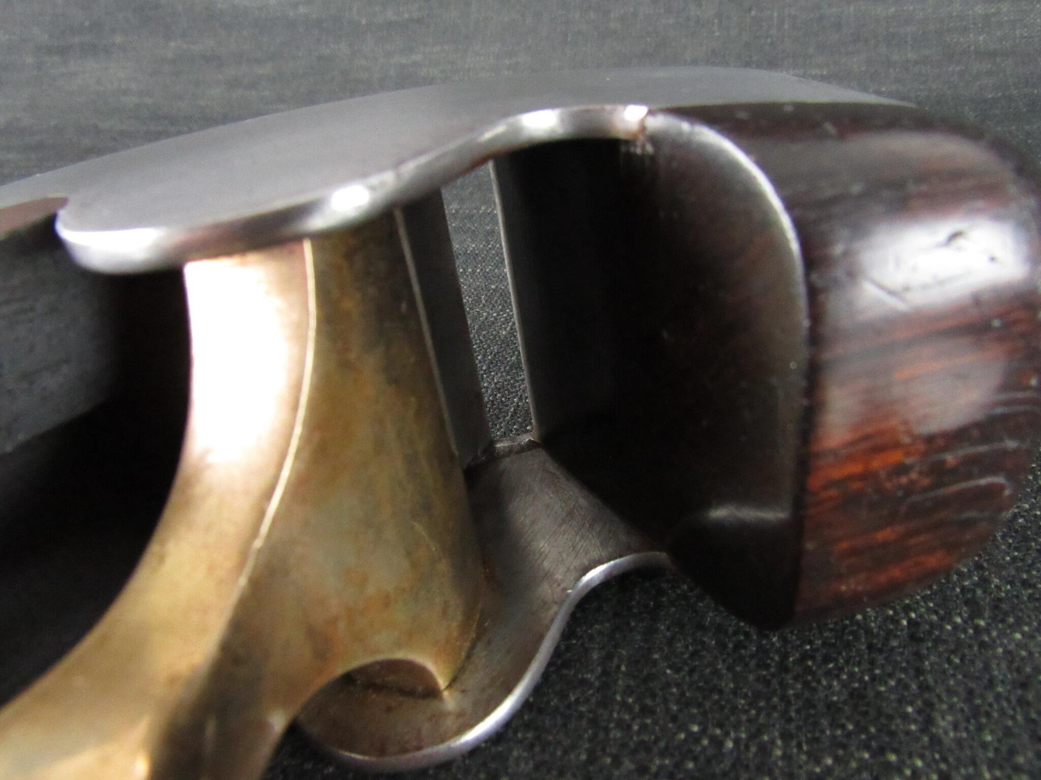 MATHIESON Dovetailed Infill Smoothing Plane with Closed Handle - Made by NORRIS