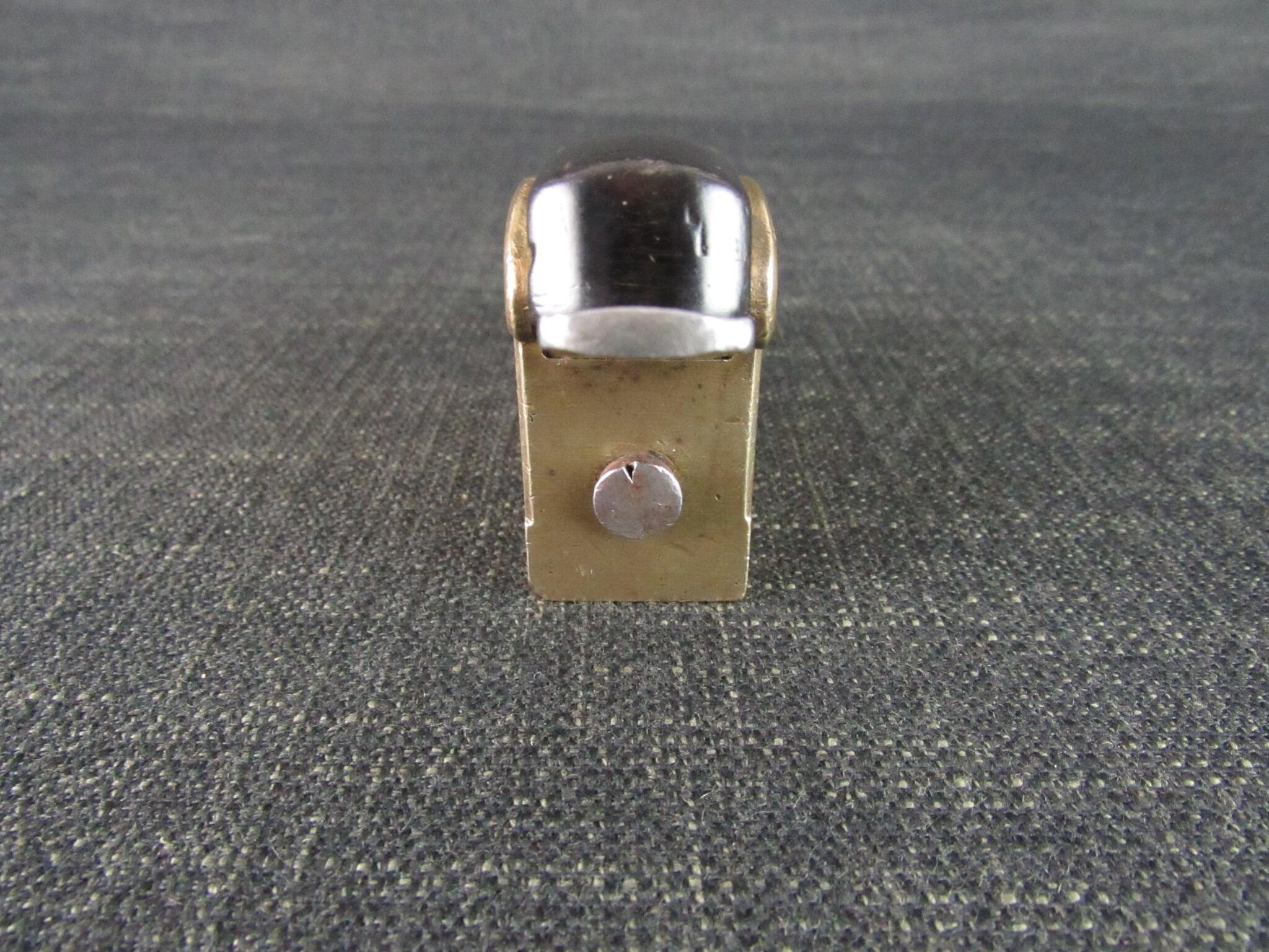 Brass or Gunmetal Bullnose Plane with Ebony Wedge