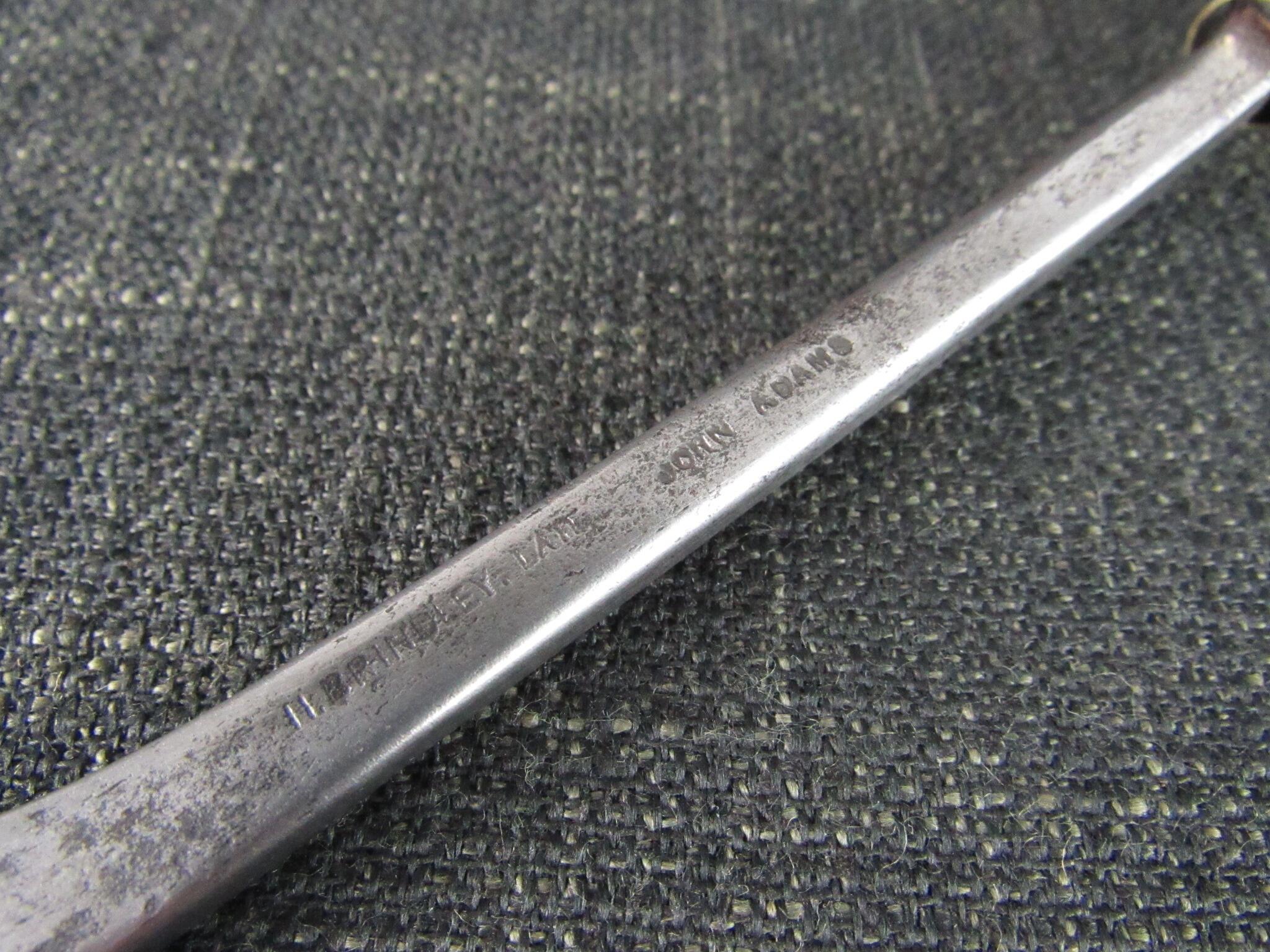 Saddlers Seam Turner or Edge Rounding Iron by HINDLEY late ADAMS