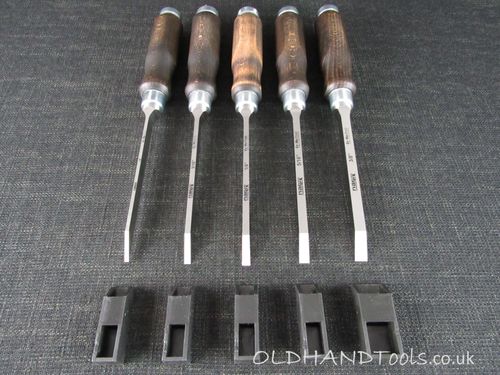 5 NAREX Mortice Chisels
