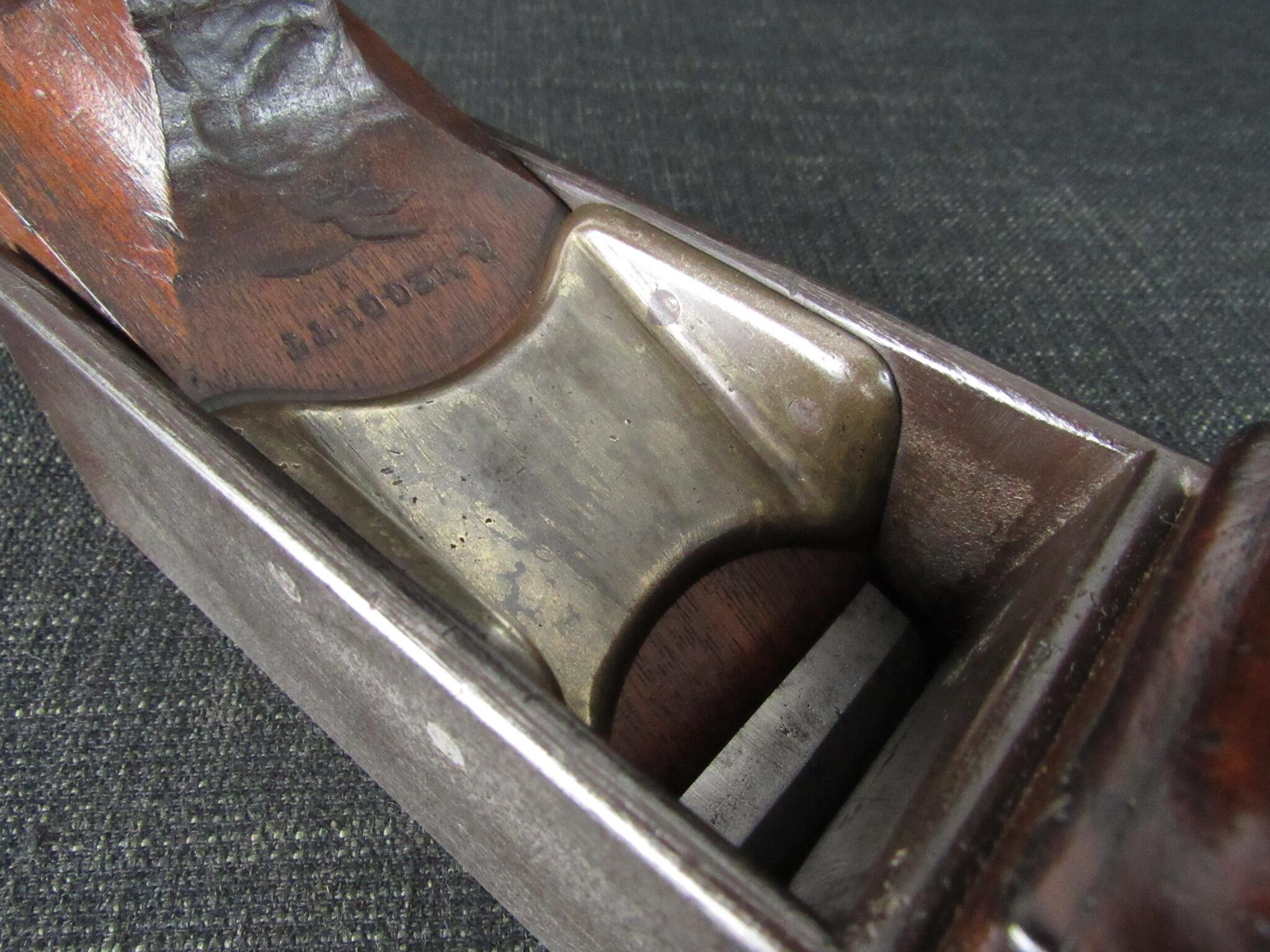 Unusual Heavy Antique Mitre Plane