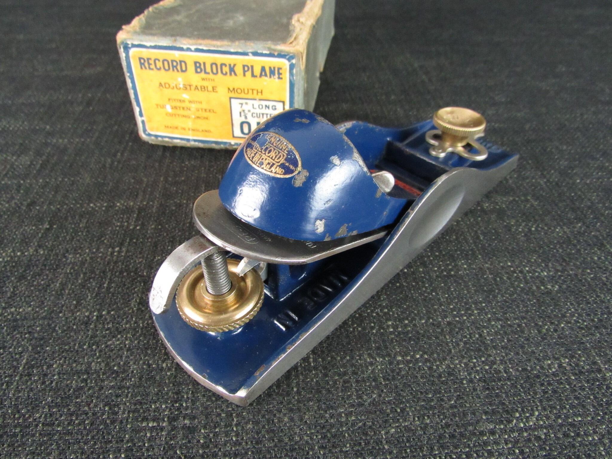 RECORD 015 Block Plane